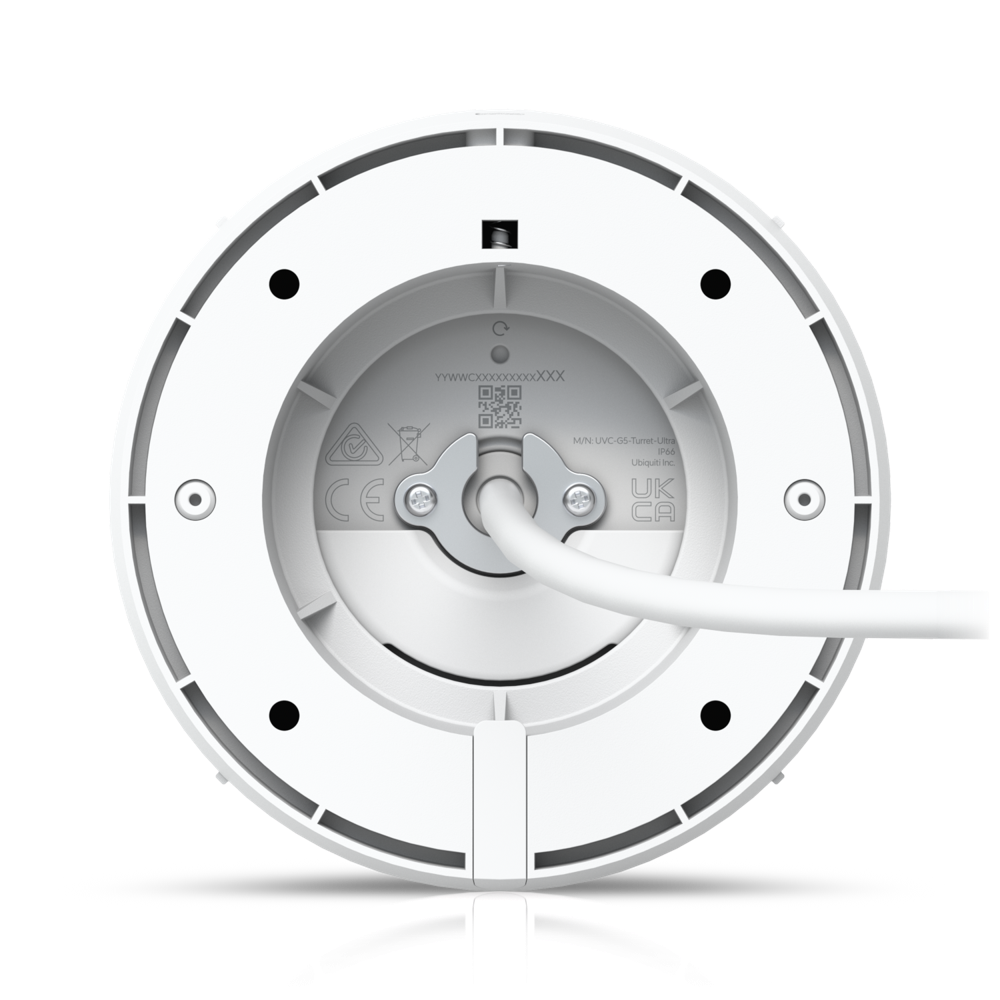 Cámara UniFi UVC G5 Turret Ultra para exterior IP66, 4MP con visión nocturna y micrófono incorporado