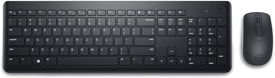 KM3322W Teclado y Mouse Inalámbrico Español Negro