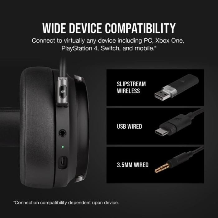 CORSAIR HEADSET VIRTUOSO WIRELESS CARBON