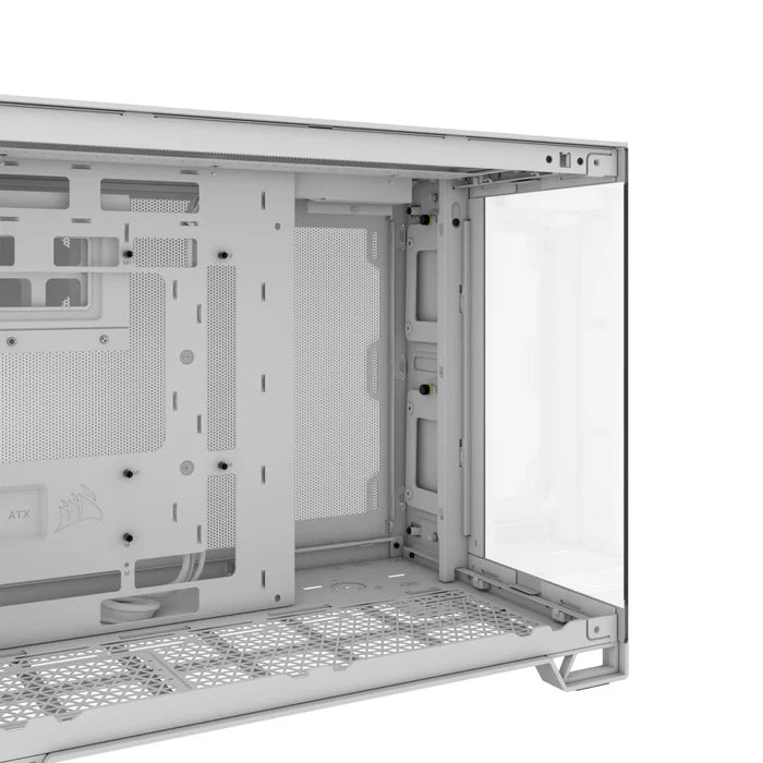 CORSAIR CASE 2500X TEMPERED WHITE