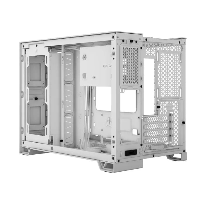 CORSAIR CASE 2500X TEMPERED WHITE