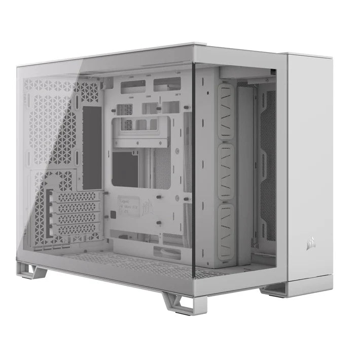 CORSAIR CASE 2500X TEMPERED WHITE