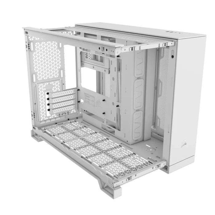 CORSAIR CASE 2500X TEMPERED WHITE