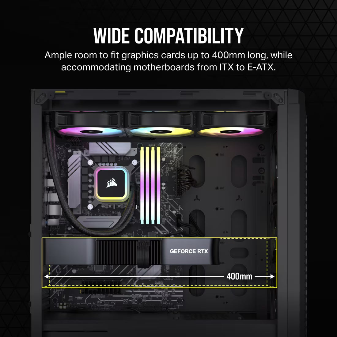 CASE CORSAIR 480T RGB AIRFLOW BLACK