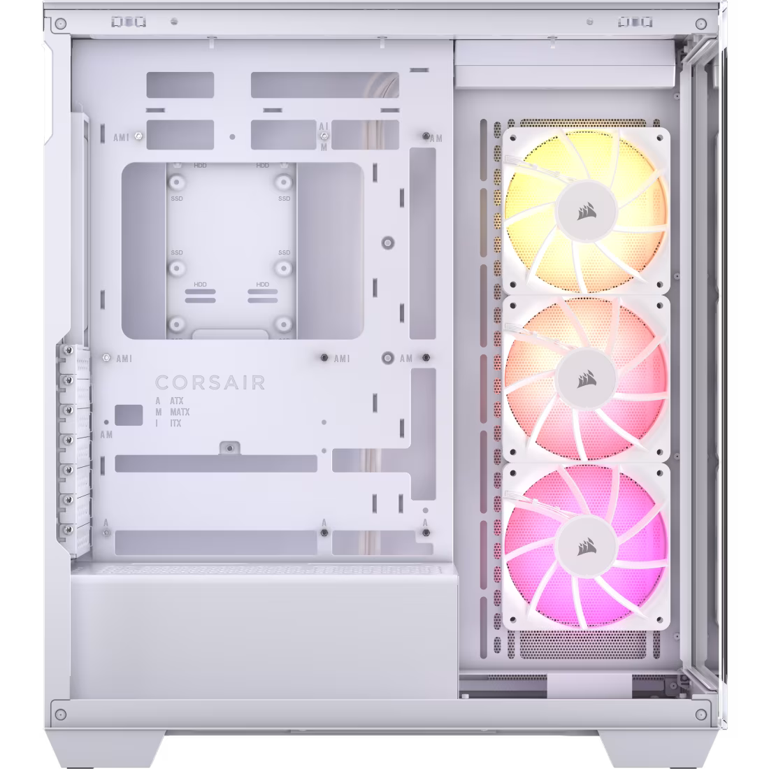 CORSAIR CASE 3500X RGB WHITE