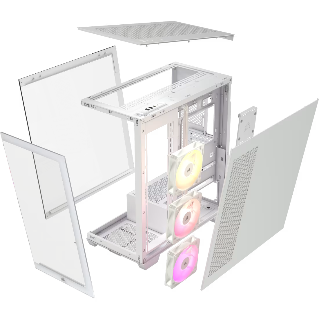 CORSAIR CASE 3500X RGB WHITE
