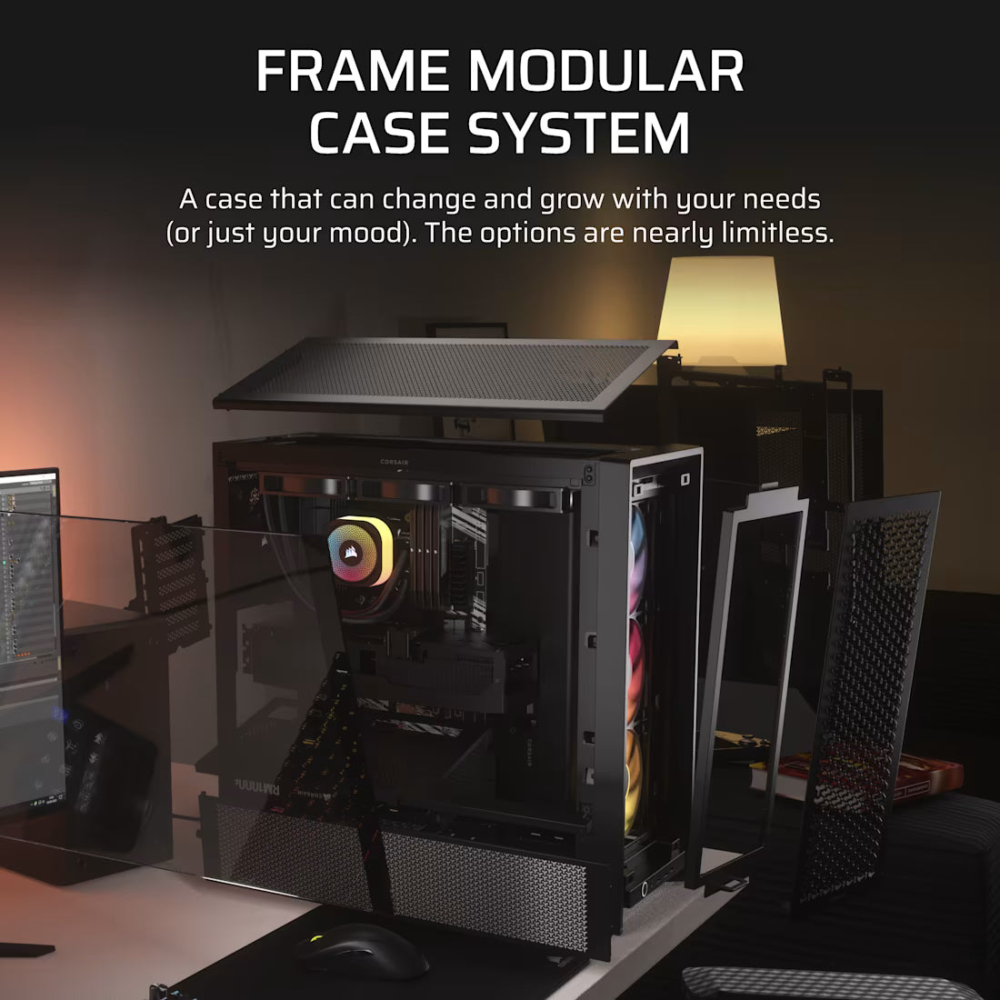 CORSAIR CASE 4000D RS ARGB BLACK