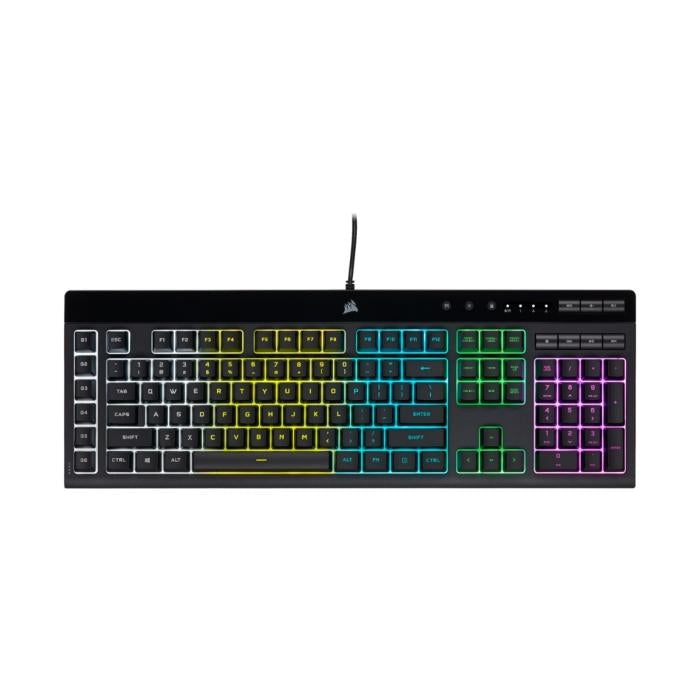 Teclado De Membrana CORSAIR Modelo K55 CORE RGB Conexion USB-A