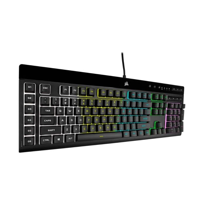 Teclado De Membrana CORSAIR Modelo K55 CORE RGB Conexion USB-A