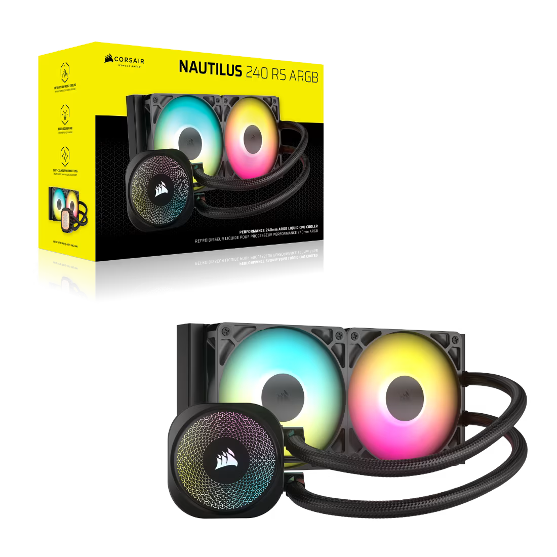 CORSAIR WATERCOOLING NAUTILUS 240 ARGB