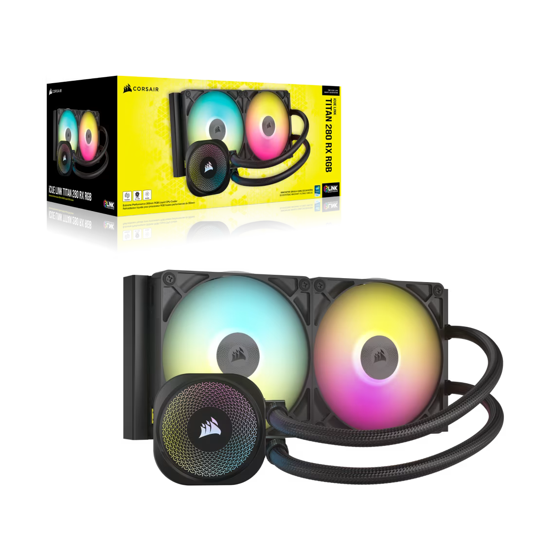 CORSAIR WATERCOOLING ICUE LINK TITAN 280