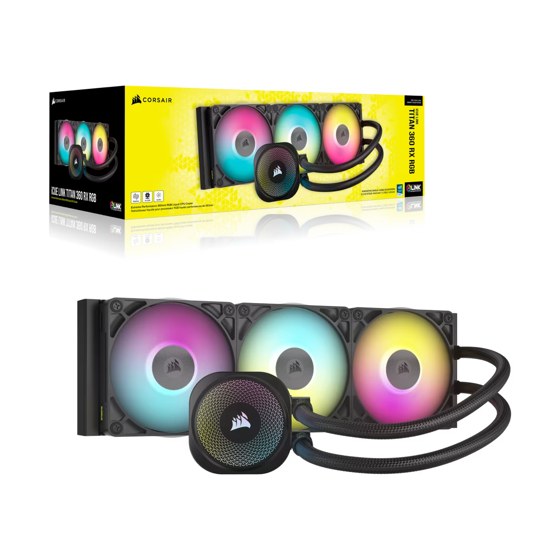 CORSAIR WATERCOOLING ICUE LINK TITAN 360