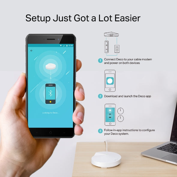 DECO TP-LINK MESH WIFI AC1300 (2PACK)