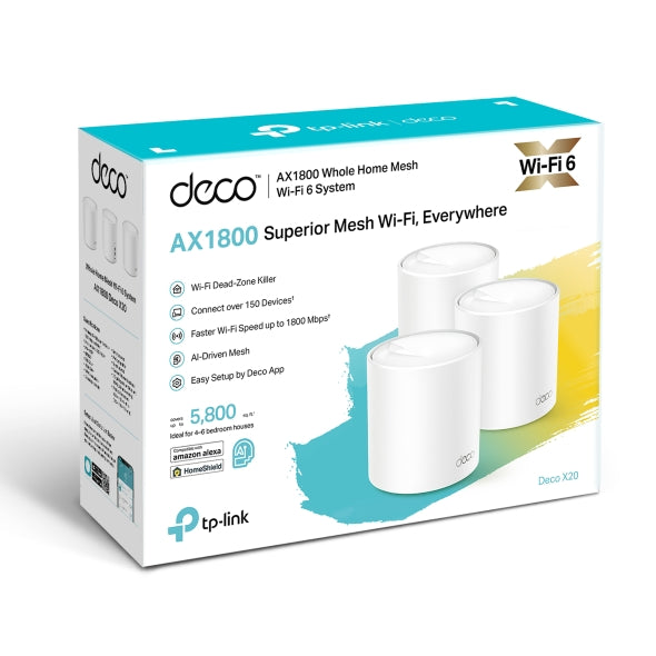 HOME WIFI 6 SYSTEM TP-LINK AX1800 3PK