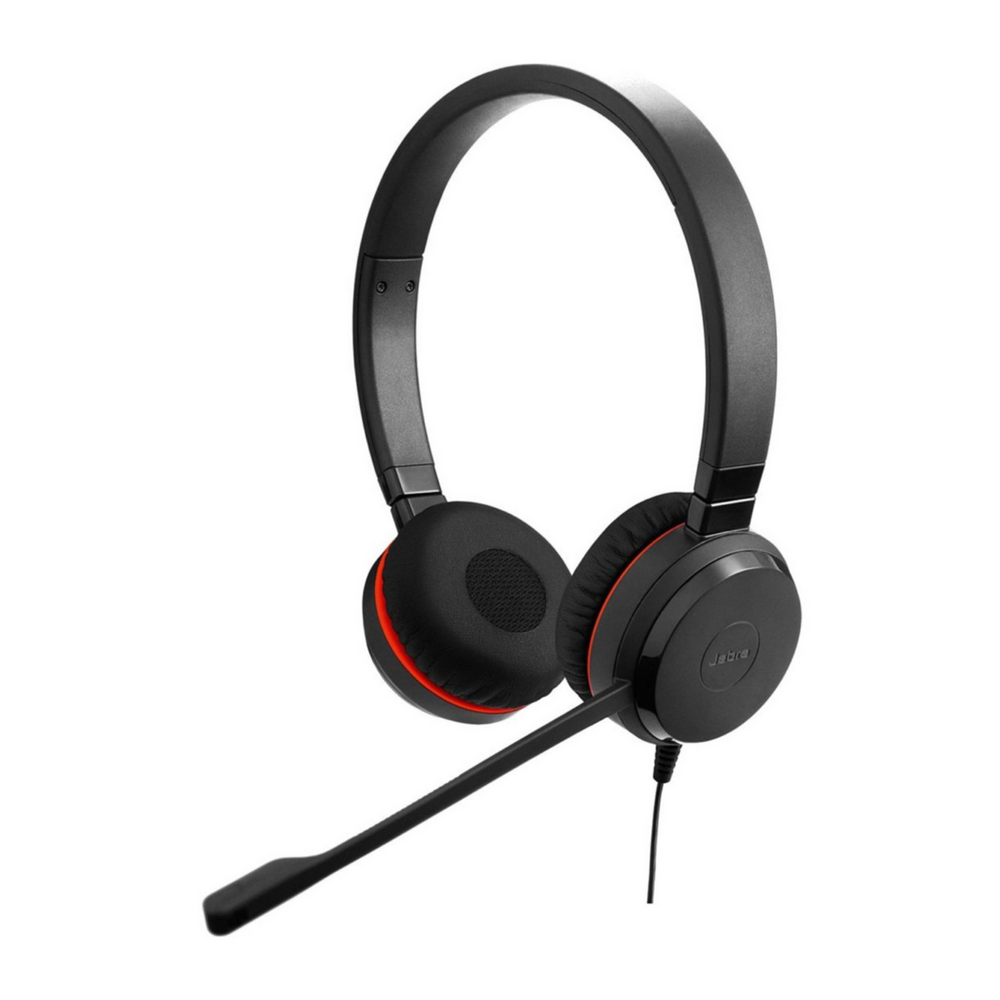 Audífonos con micrófono Jabra Evolve 30II Duo MS USB A/C, Color Negro - 5399-823-369