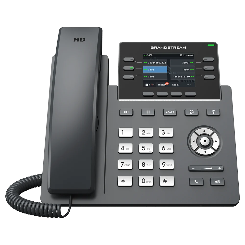 IP PHONE  GS PANT 2.8 COLOR 3 LINEAS POE