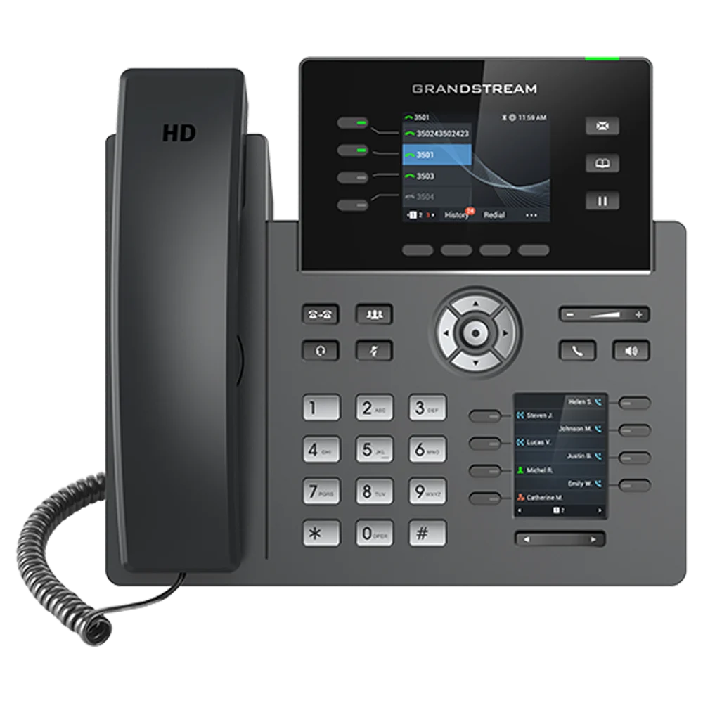IP PHONE GS 4LINE 6SIP GIGA POE BLUET