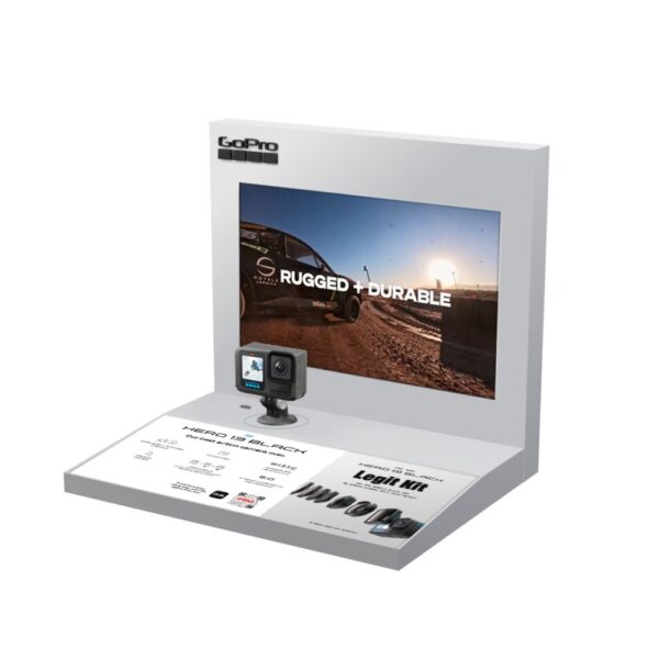 DISPLAY METAL COUNTER TOP MINI POP GOPRO