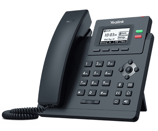 IP PHONE YEALINK 2SIP 2LINE 10/100 POE